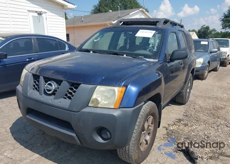 2007 Nissan Xterra S z USA, uszkodzony, nr VIN 5N1AN08W37C505243